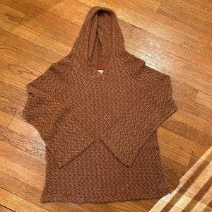Aventura hooded loose knit sweater